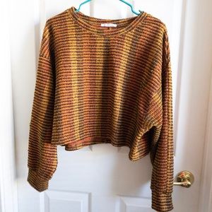 Cropped Zara sweater
